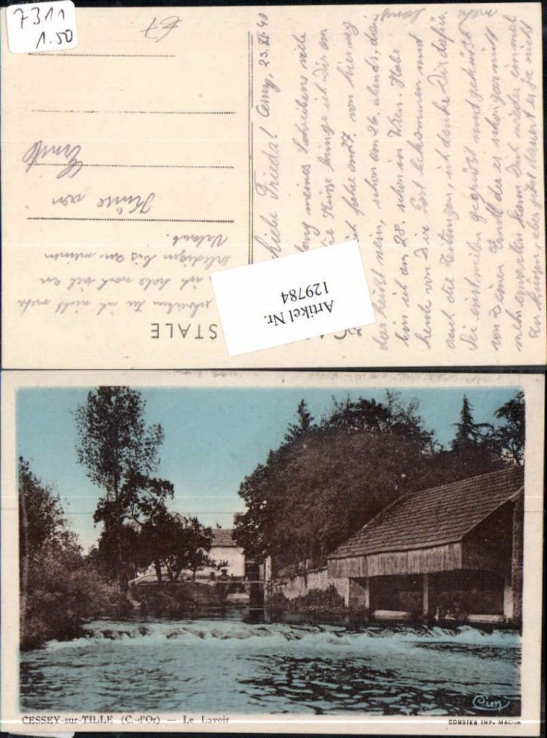 129784,Cessey sur Tille Cote de Azure La lavoir