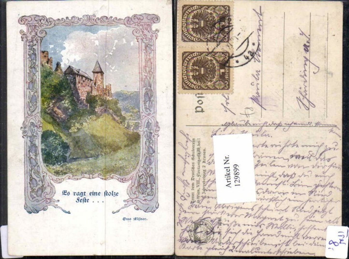 129899,Dt. Schulverein 1243 Otto Elsner Feste