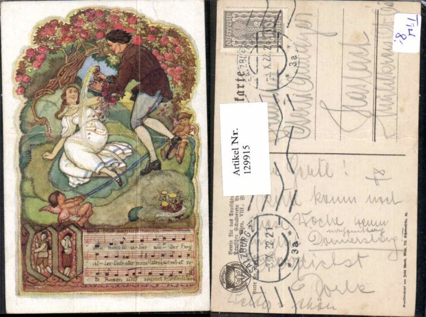 129915,Dt. Schulverein 1264 M. Grengg Märchen Engel