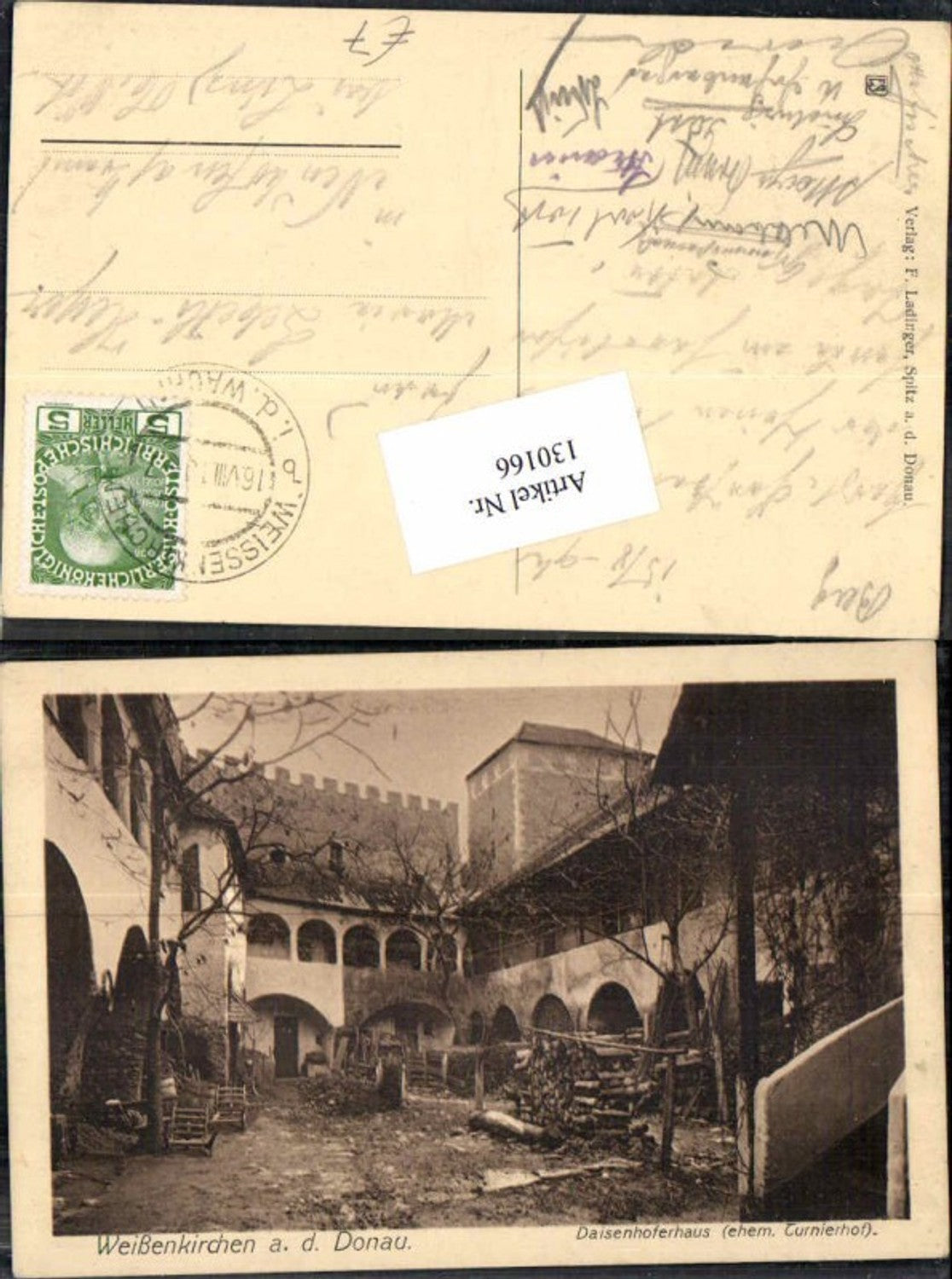 130166,Weissenkirchen a.d. Donau Wachau Daisenhoferhaus Turnierhof