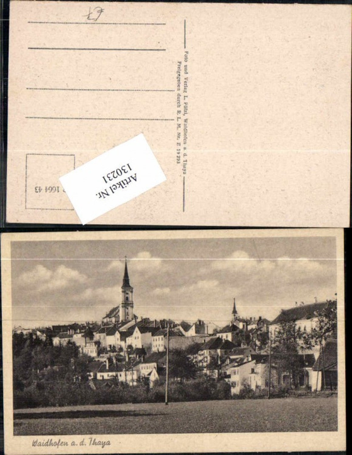 130231,Waidhofen a.d. Thaya Totale