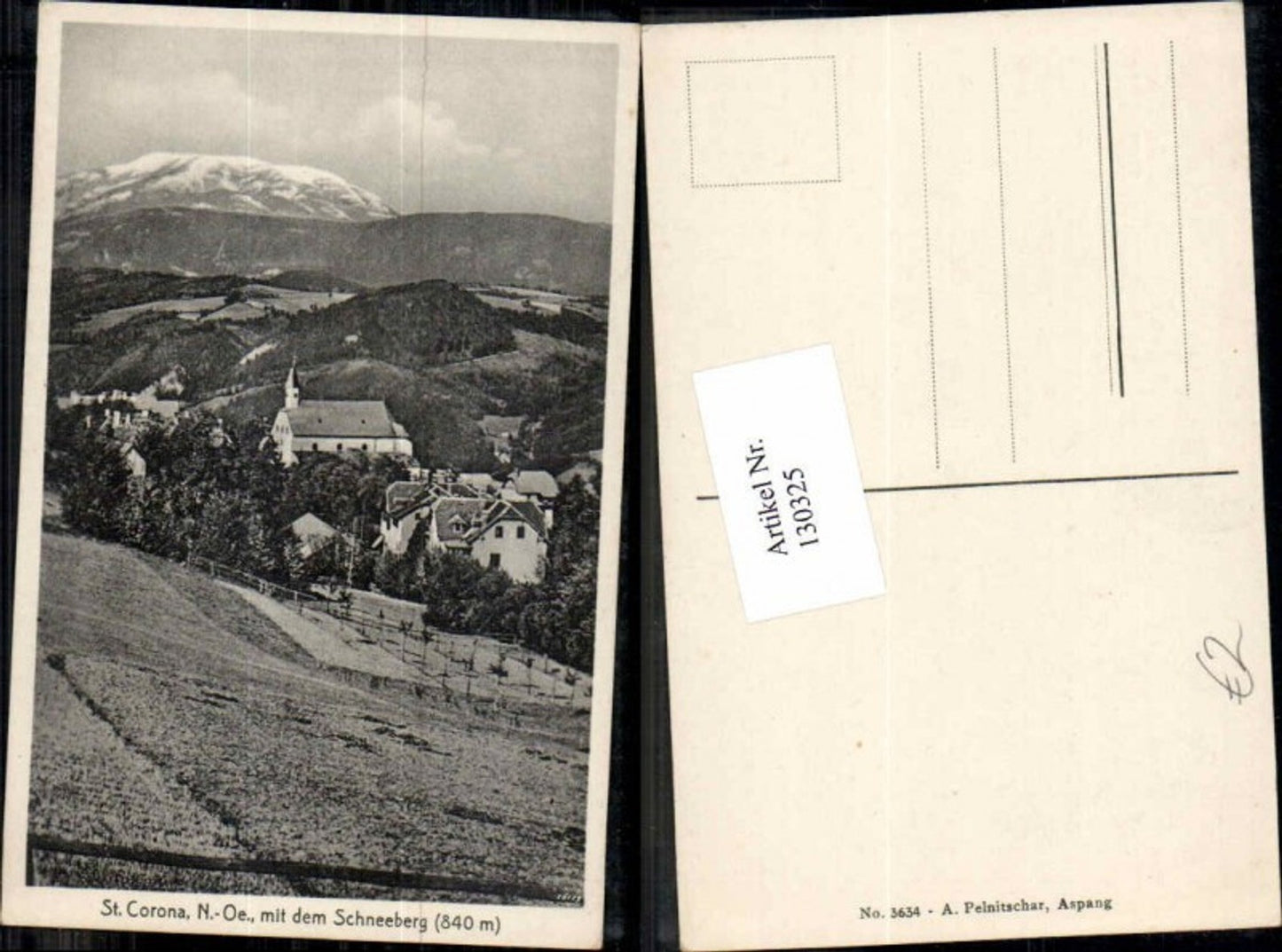 130325,St Corona am Wechsel m. Schneeberg