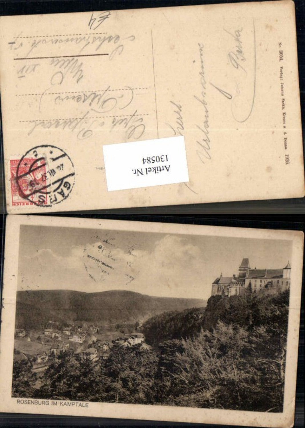 130584,Totale m. Ort Rosenburg am Kamp