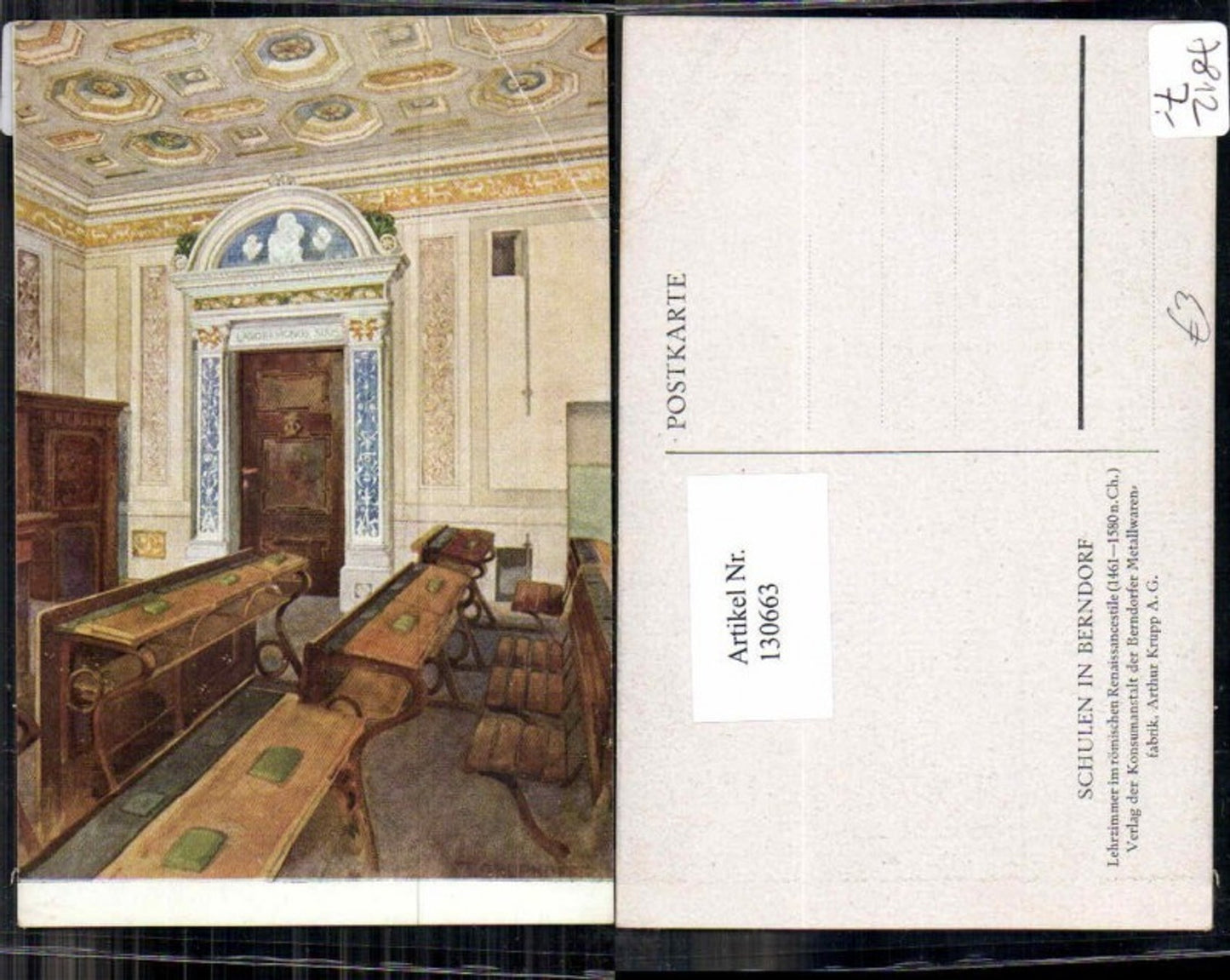 130663,Berndorf a.d. Triesting Schule Tony Grubhofer sign.