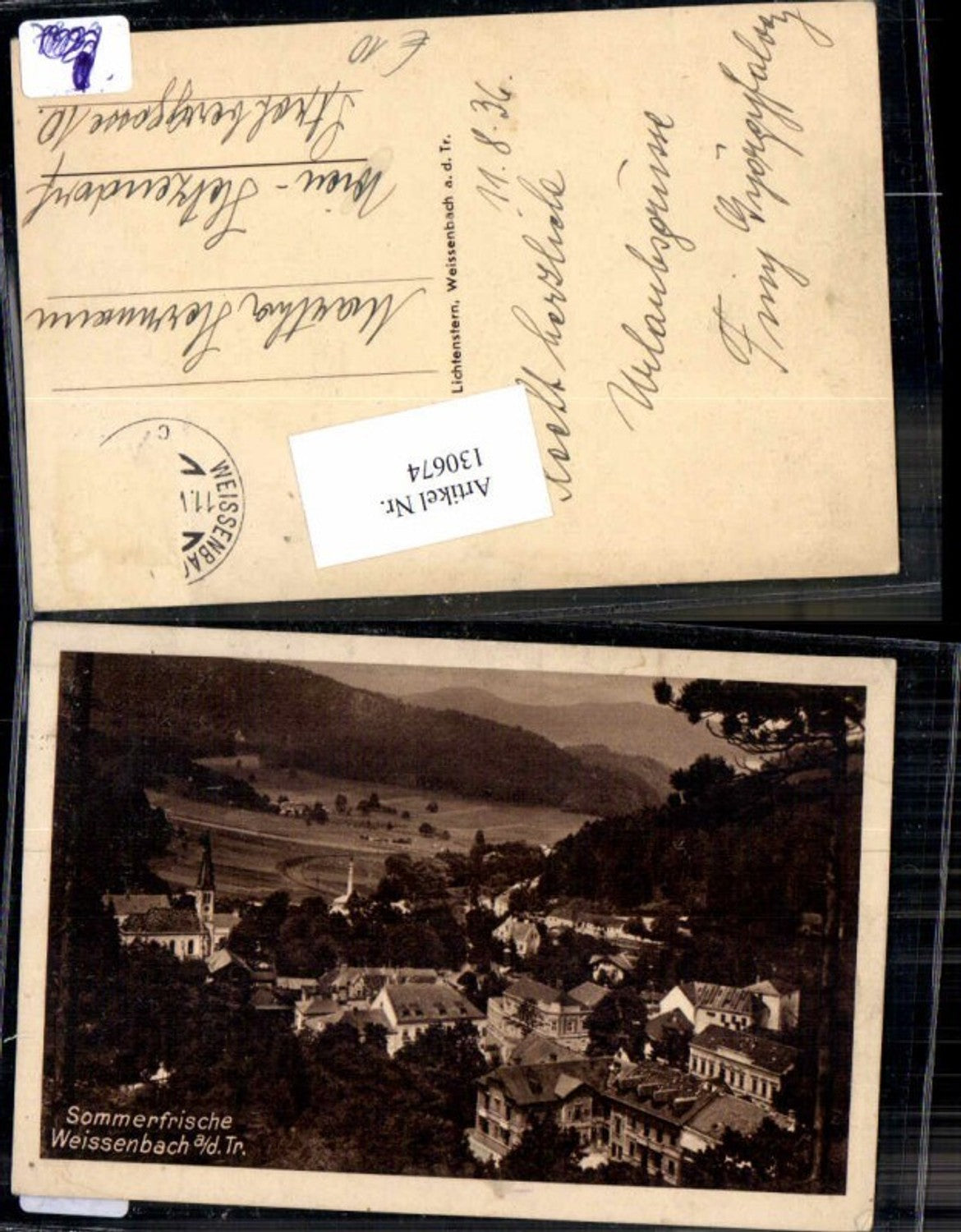 130674,Weissenbach a.d. Triesting 1936