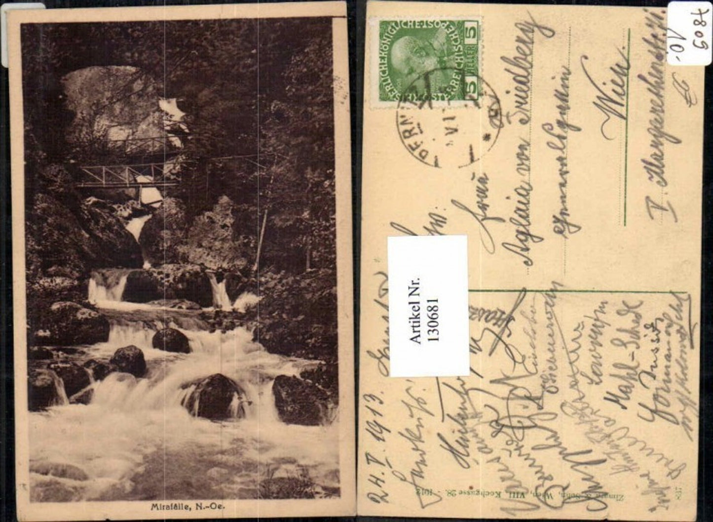 130681,Mirafälle bei Pernitz Weissenbach a.d. Triesting Furth