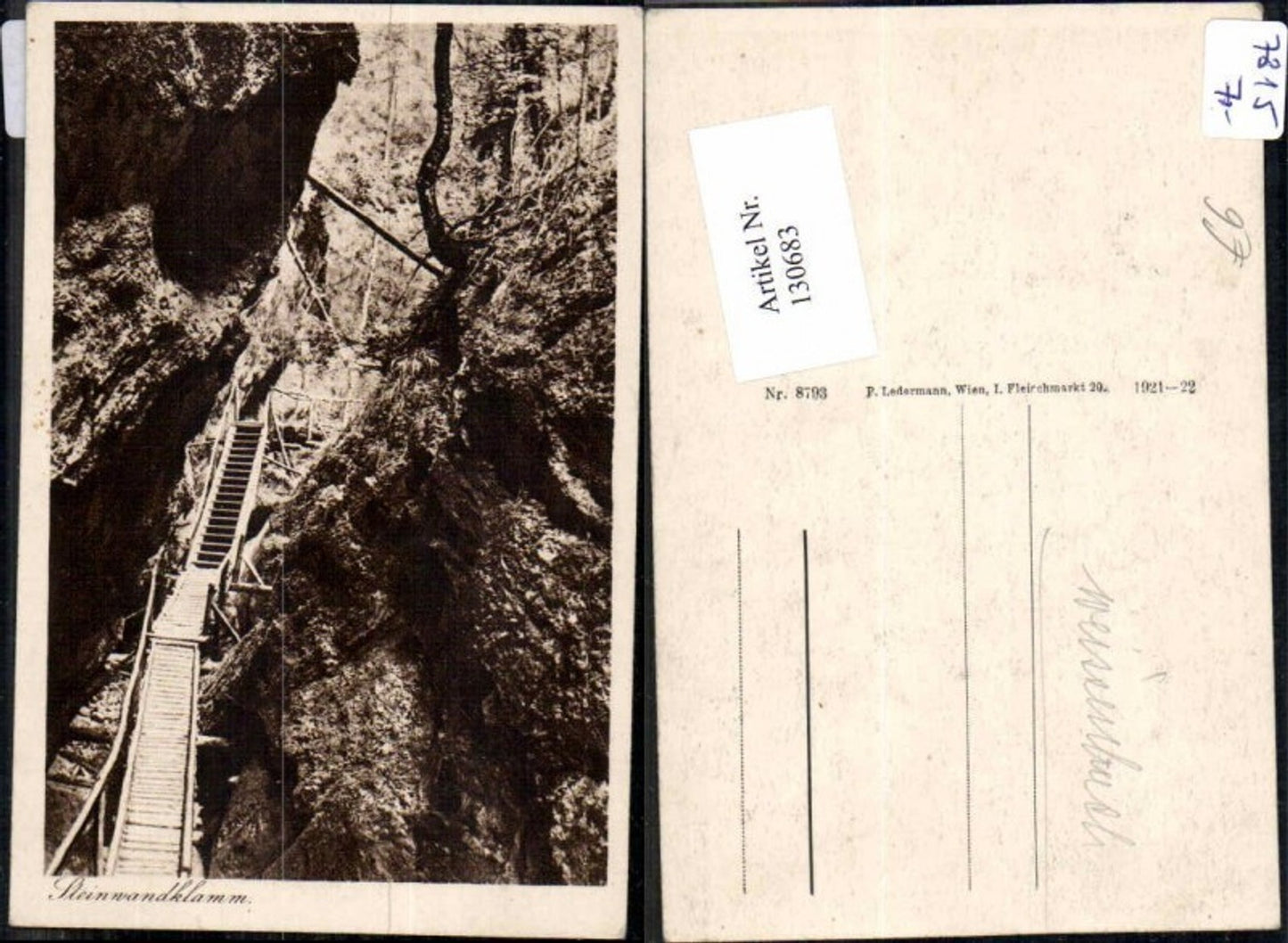 130683,Steinwandklamm bei Weissenbach a.d. Triesting Furth