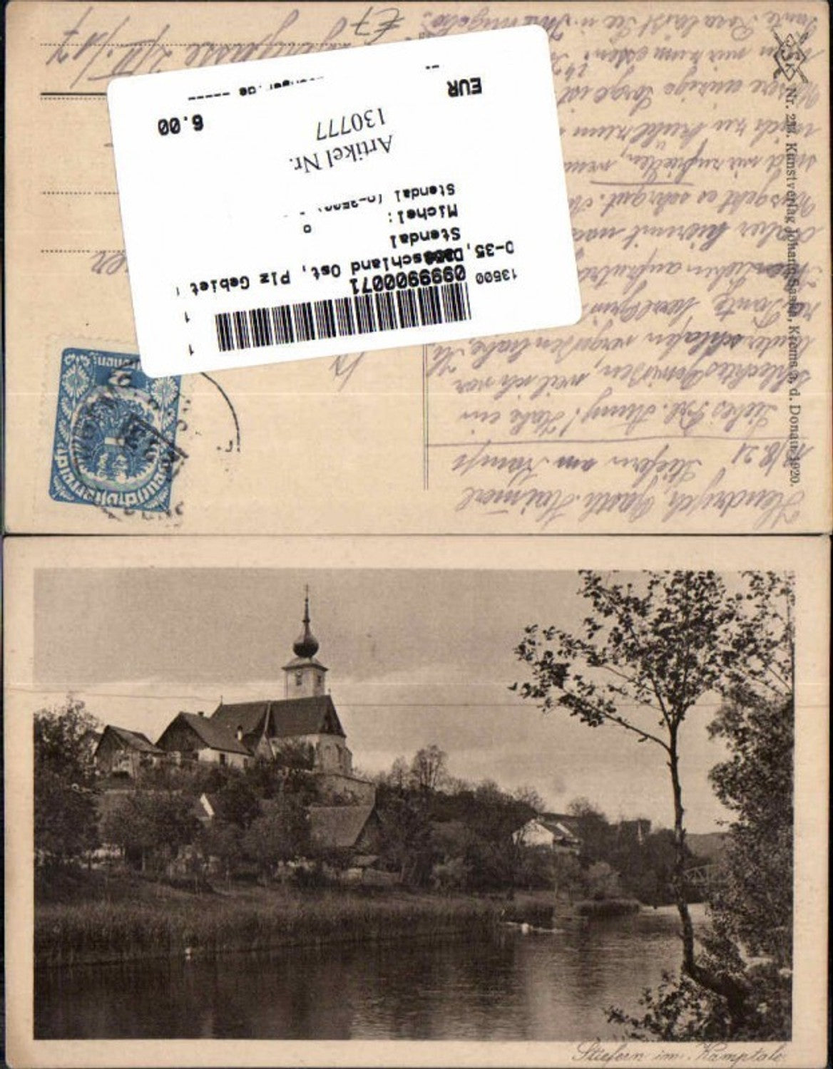 130777,Stiefern im Kamptal Ortsansicht 1920