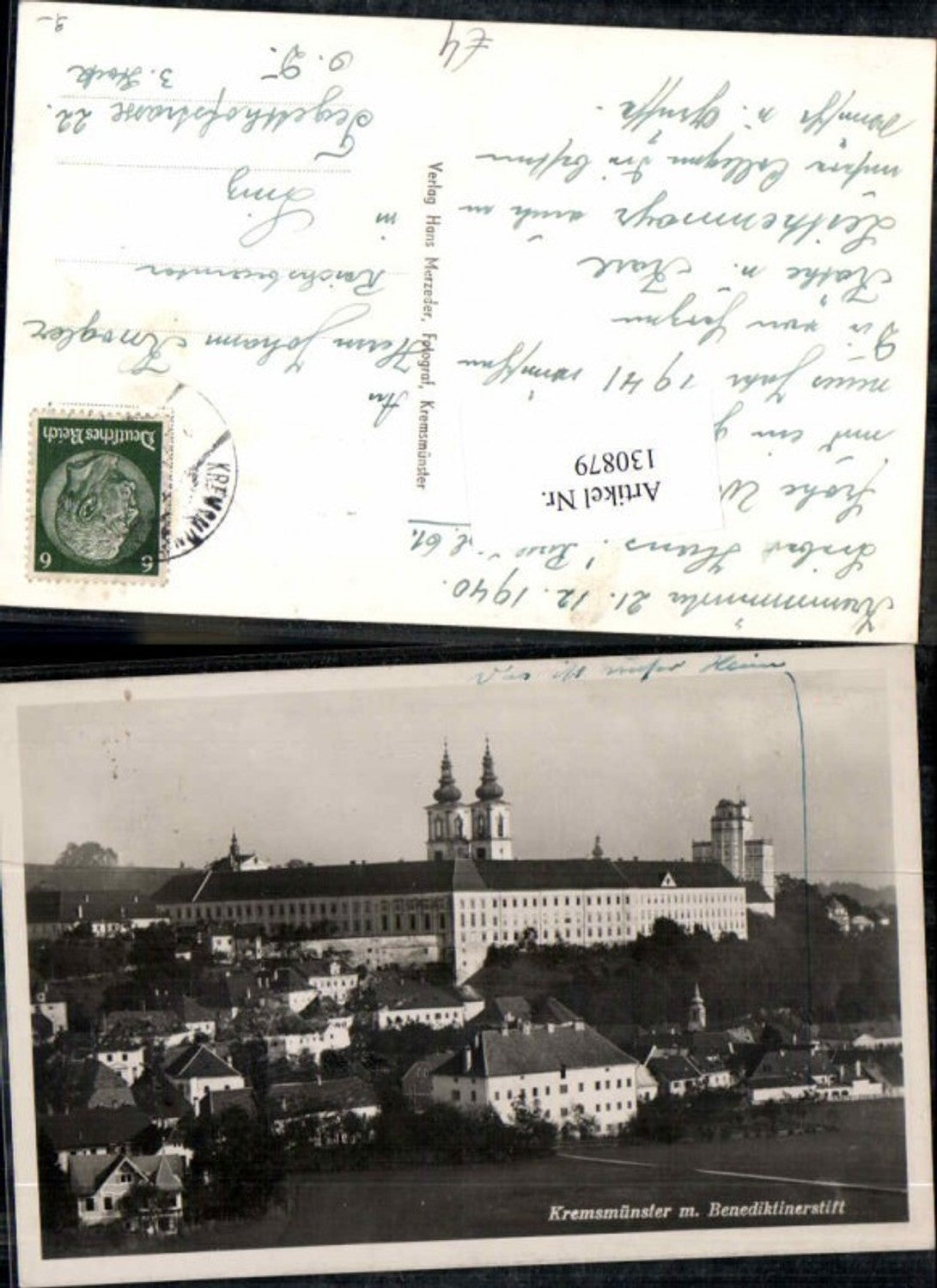130879,Kremsmünster Stift 1935