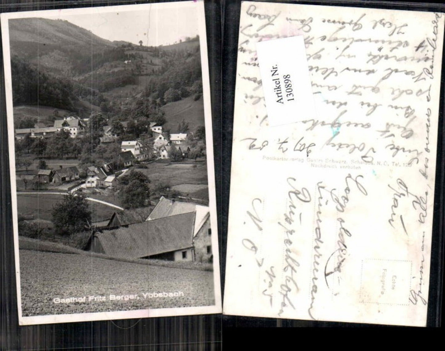 130898,Ybbsbach bei Gresten Gasthaus Berger