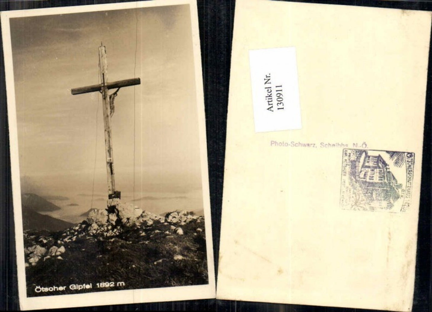 130911,Ötscher Gipfel Gipfelkreuz bei Lackenhof