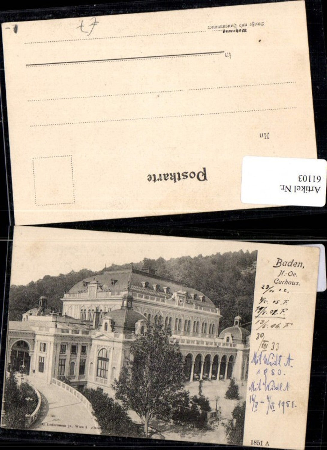 61103, Kurhaus Baden