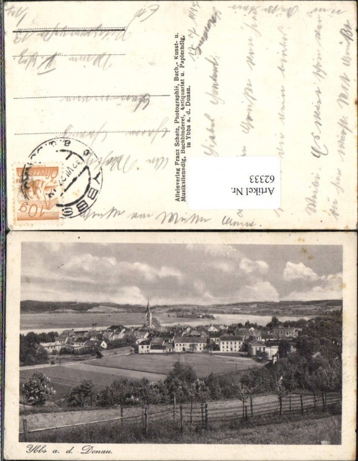 62333, Ybbs an der Donau, town view