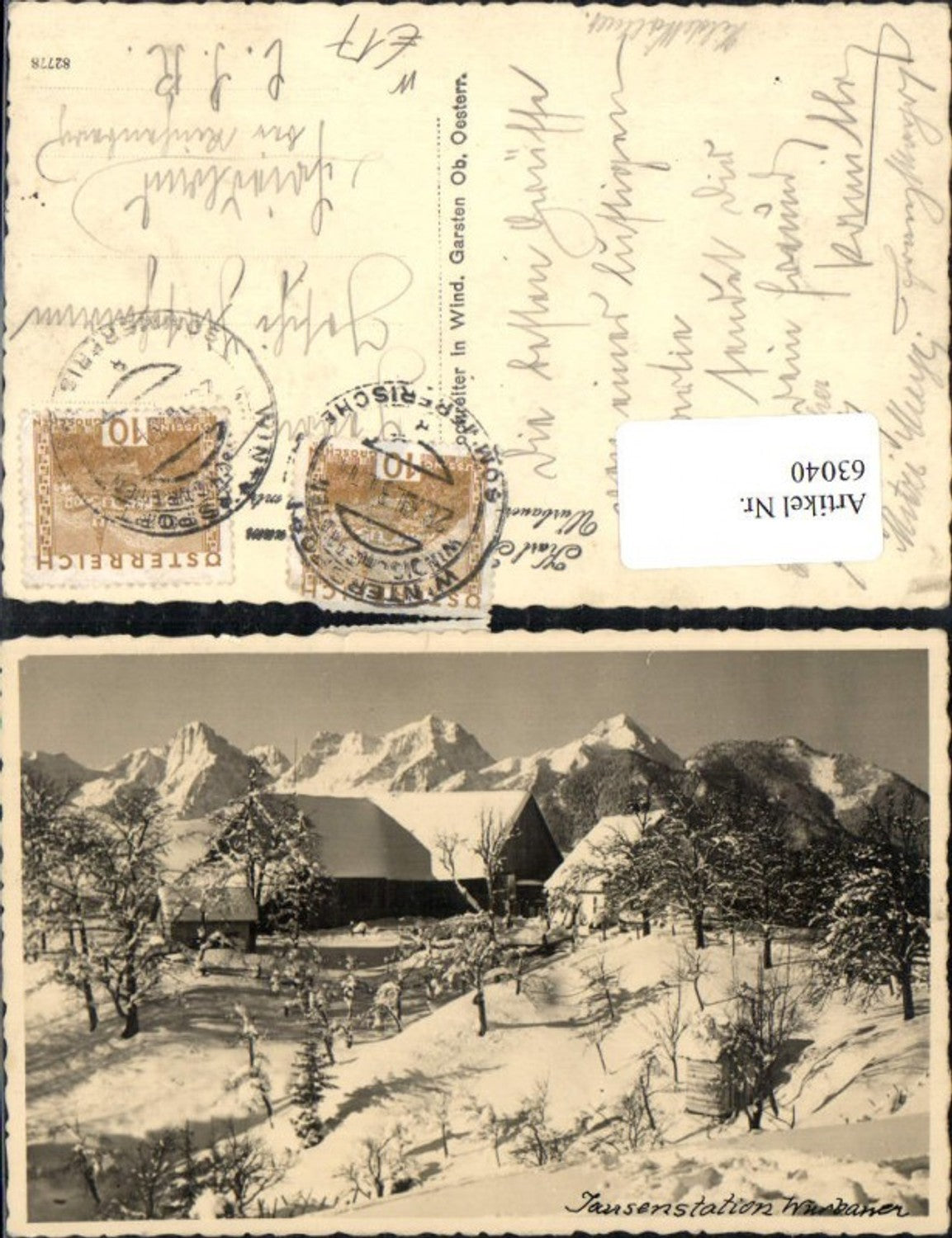 63040,Jausenstation Wurbauer bei Windischgarsten