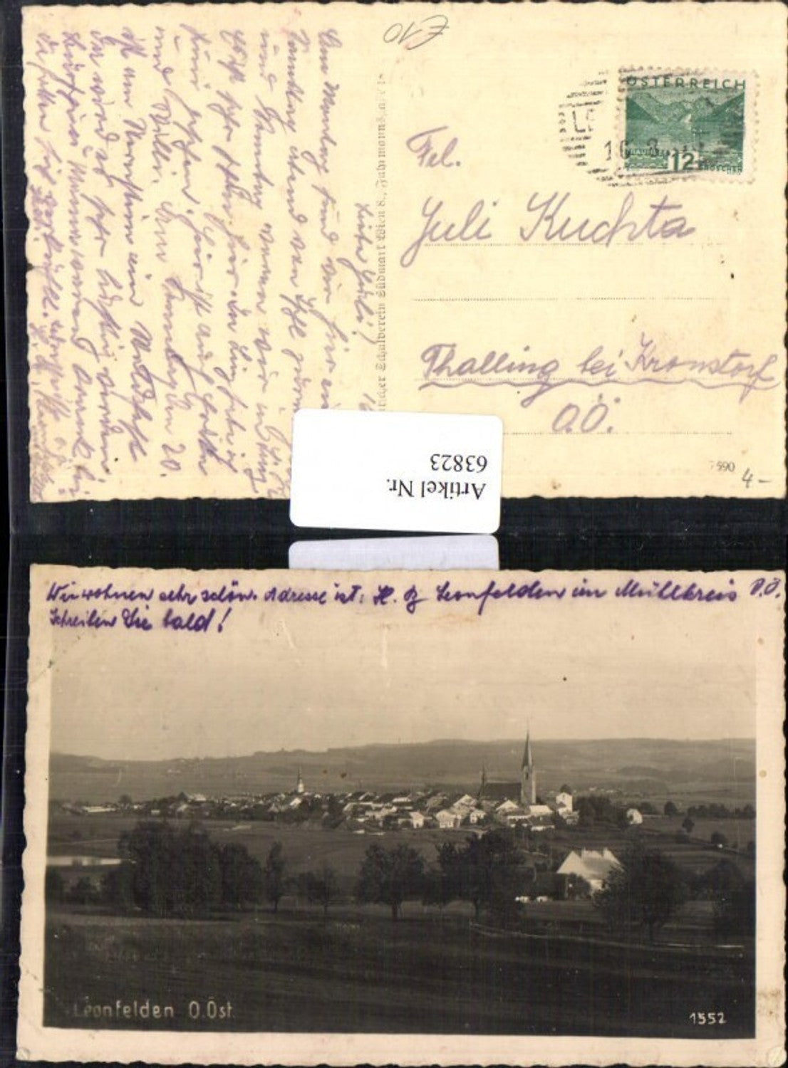 63823,Leonfelden Mühlkreis Orstansicht