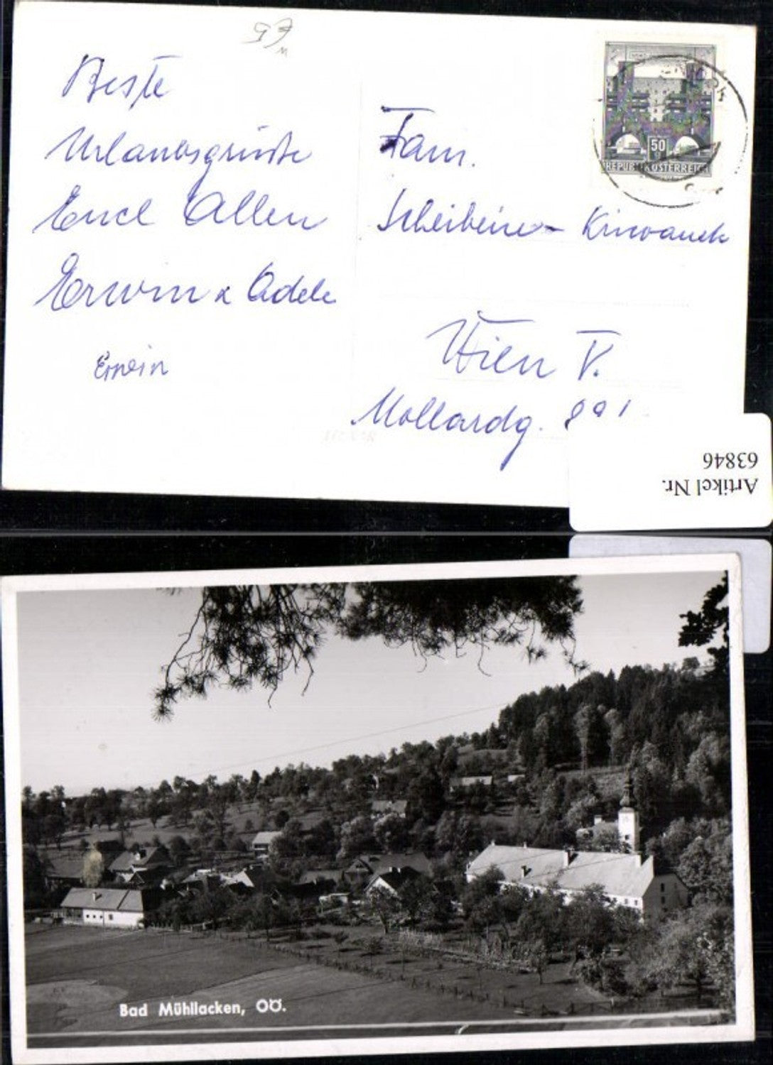 63846,Bad Mühllacken Ortsansicht Feldkirchen