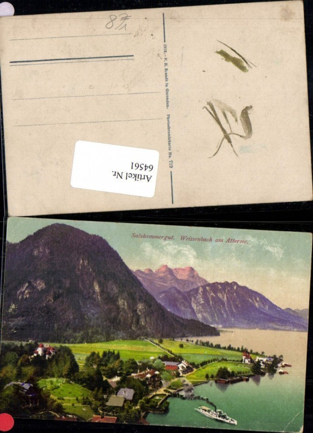 64561,Weissenbach am Attersee Totale pub F.E. Brandt 719