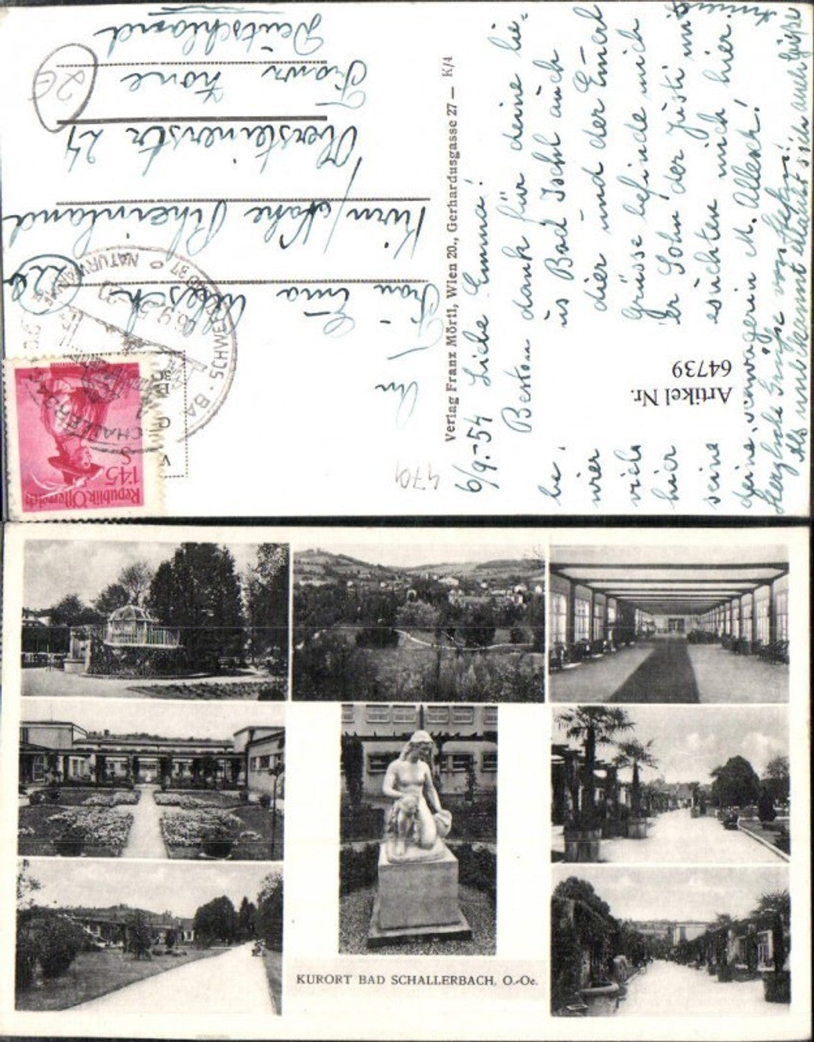 64739, spa town of Bad Schallerbach, various views