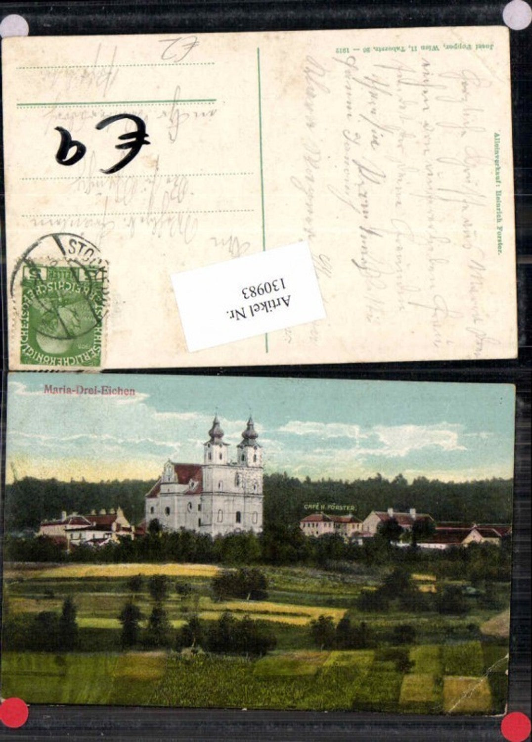 130983,Maria Dreieichen bei Horn Kirche m. Cafe