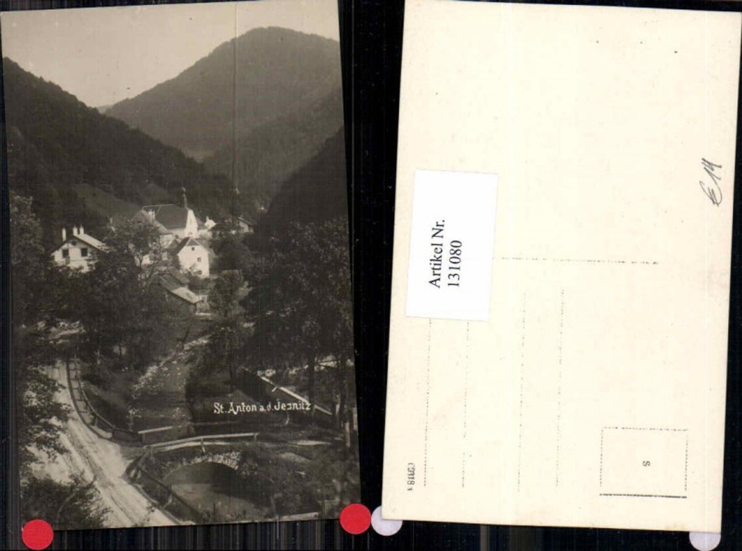131080,FotoAK St Anton a.d. Jessnitz bei Scheibbs 1925