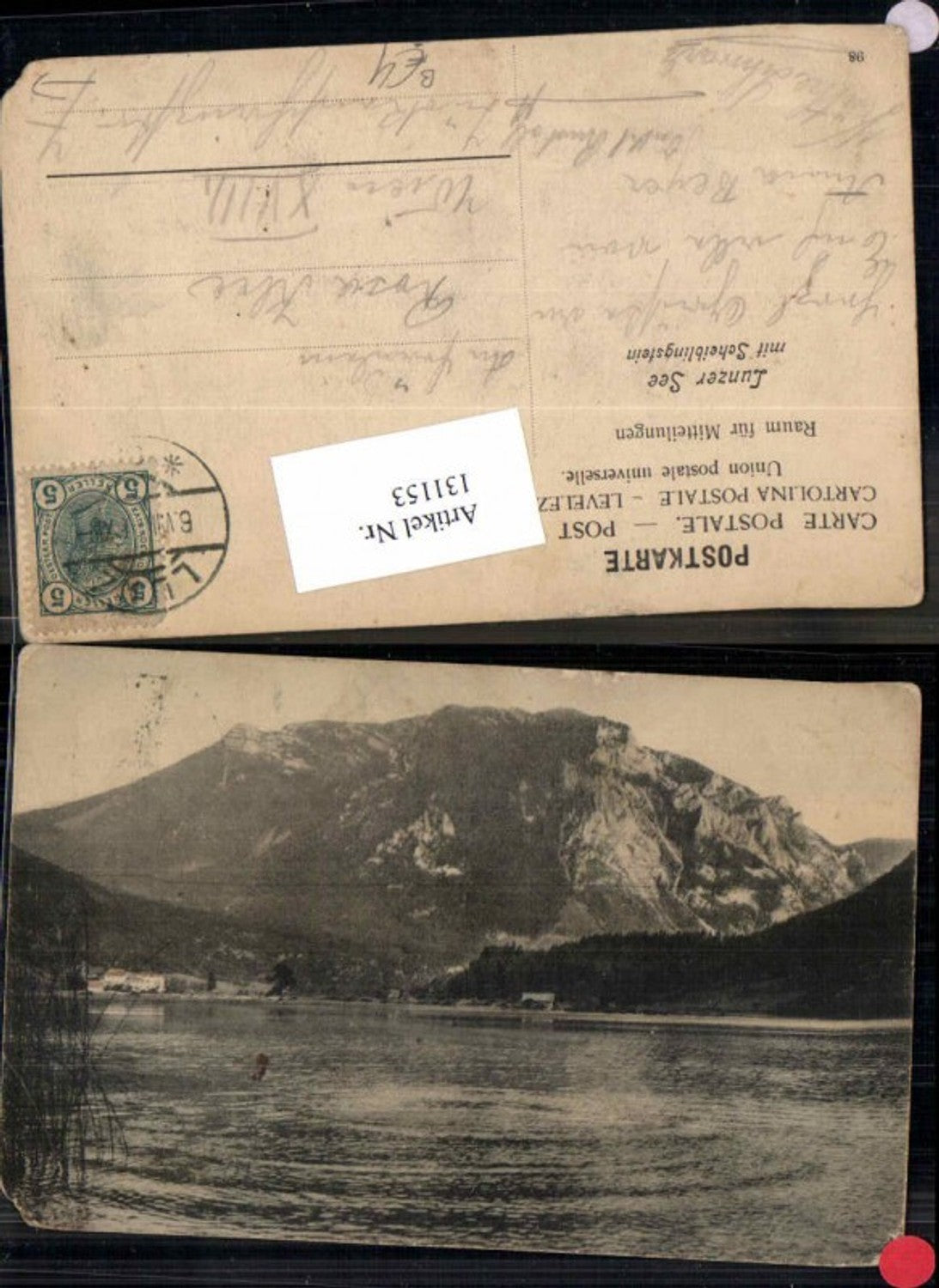 131153,Lunzersee bei Lunz am See beschädigt