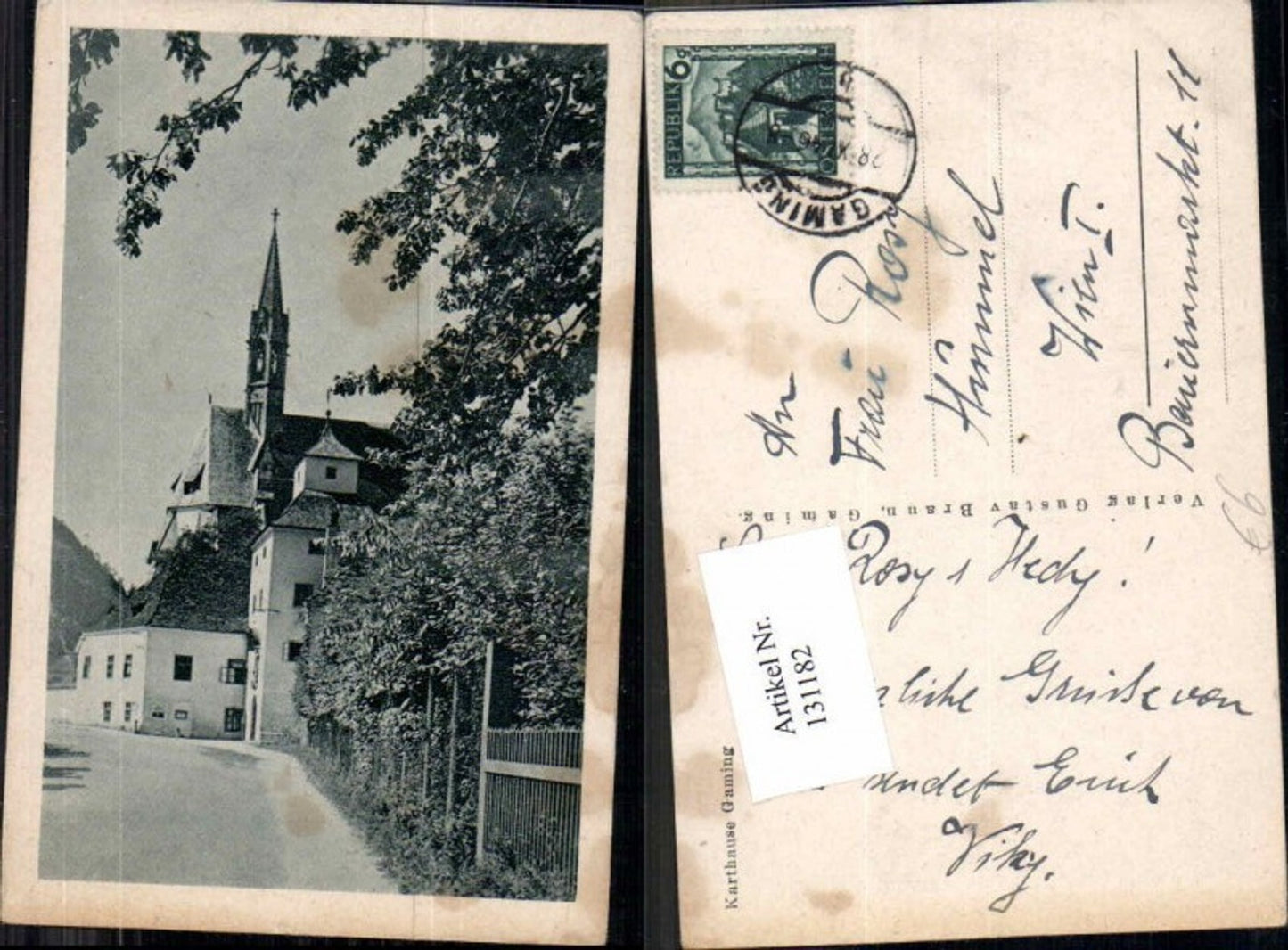 131182,Gaming Strassenansicht 1946