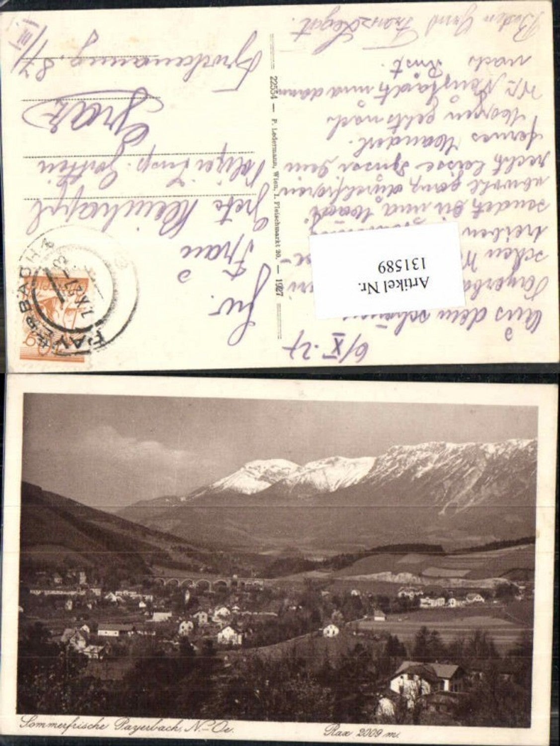 131589,Payerbach a.d. Rax