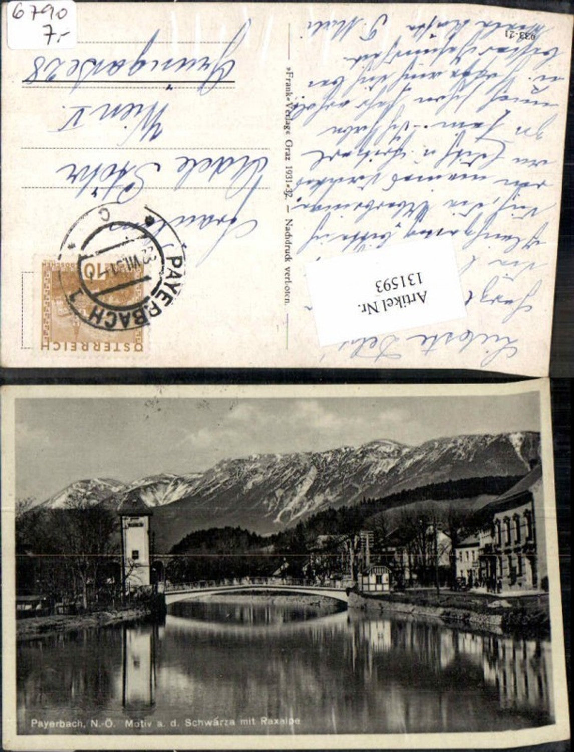 131593,Payerbach Motiv a.d. Schwarza