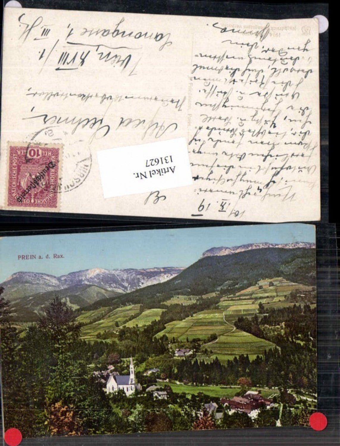 131627,Prein a.d. Rax Totale 1914