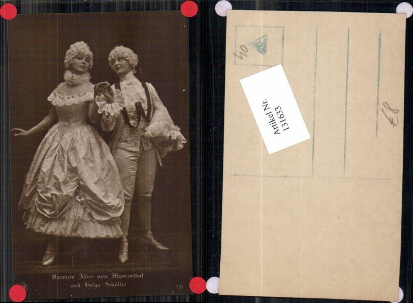 131633,Baronin Alice von Blumenthal Helga Schöller Theater NPG 731