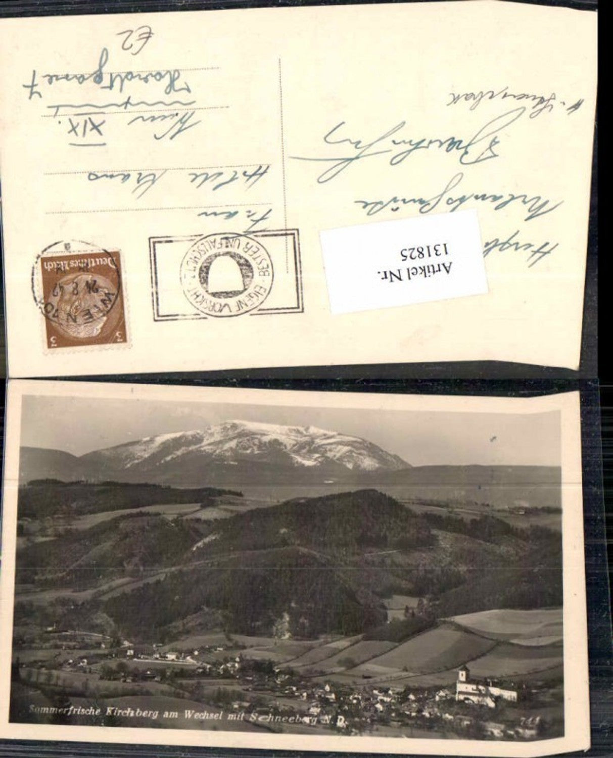 131825,Kirchberg am Wechsel m. Schneeberg