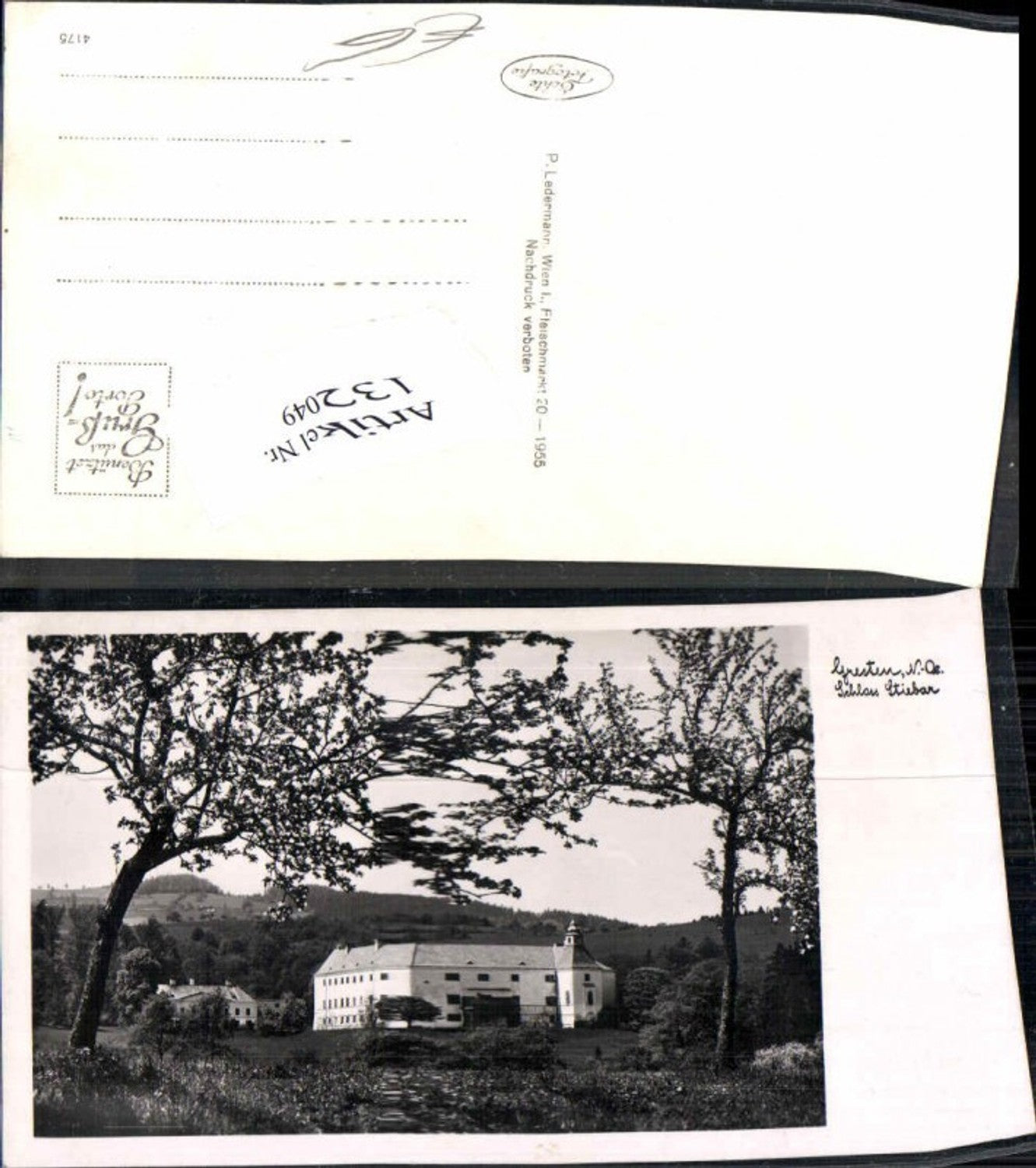 132049,Gresten Schloss Stiebar Partie 1955