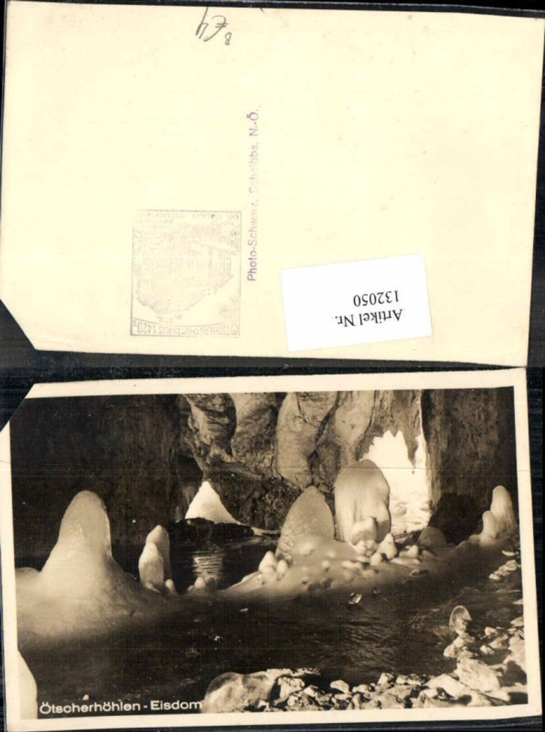 132050,Ötscherhöhlen Eisdom bei Lackenhof Gaming Kienberg