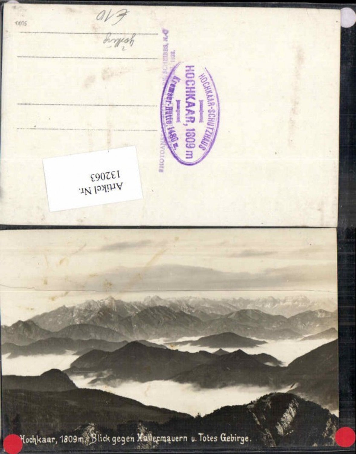 132063,Hochkaar Hochkar bei Göstling a.d. Ybbs