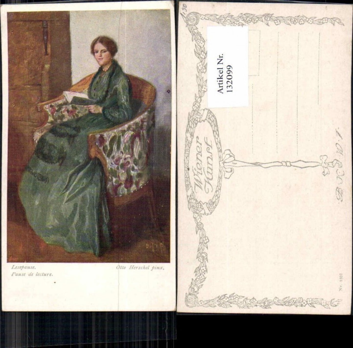 132099,Otto Herschel Lesepause B.K.W.I 1837