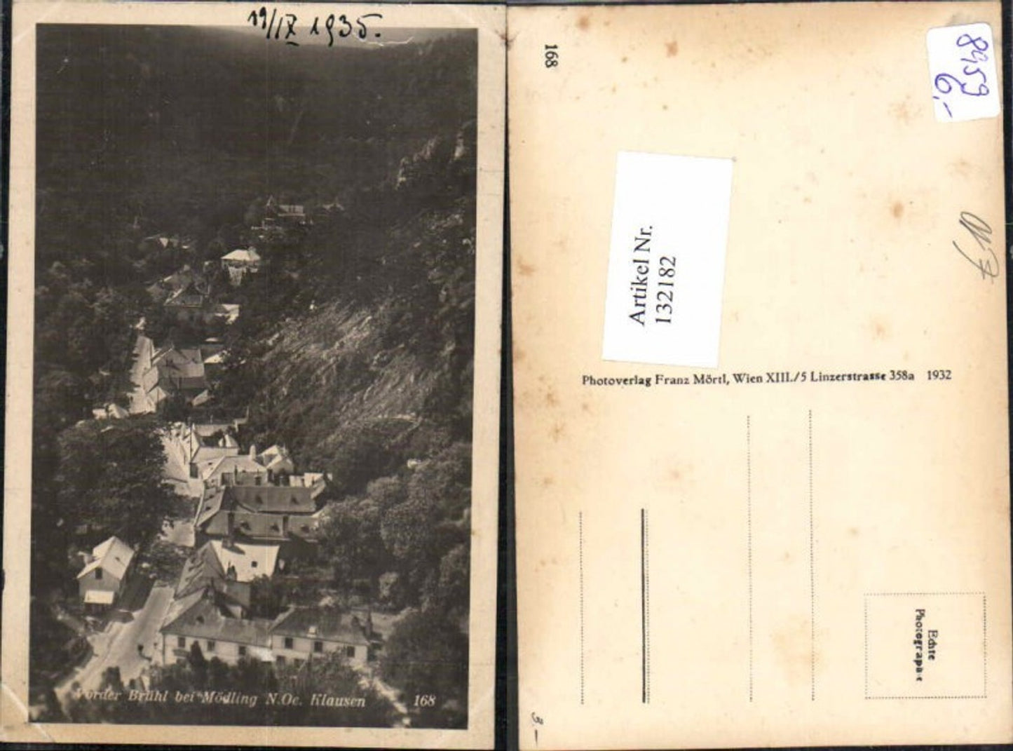 132182,Vorderbrühl bei Mödling Klausen