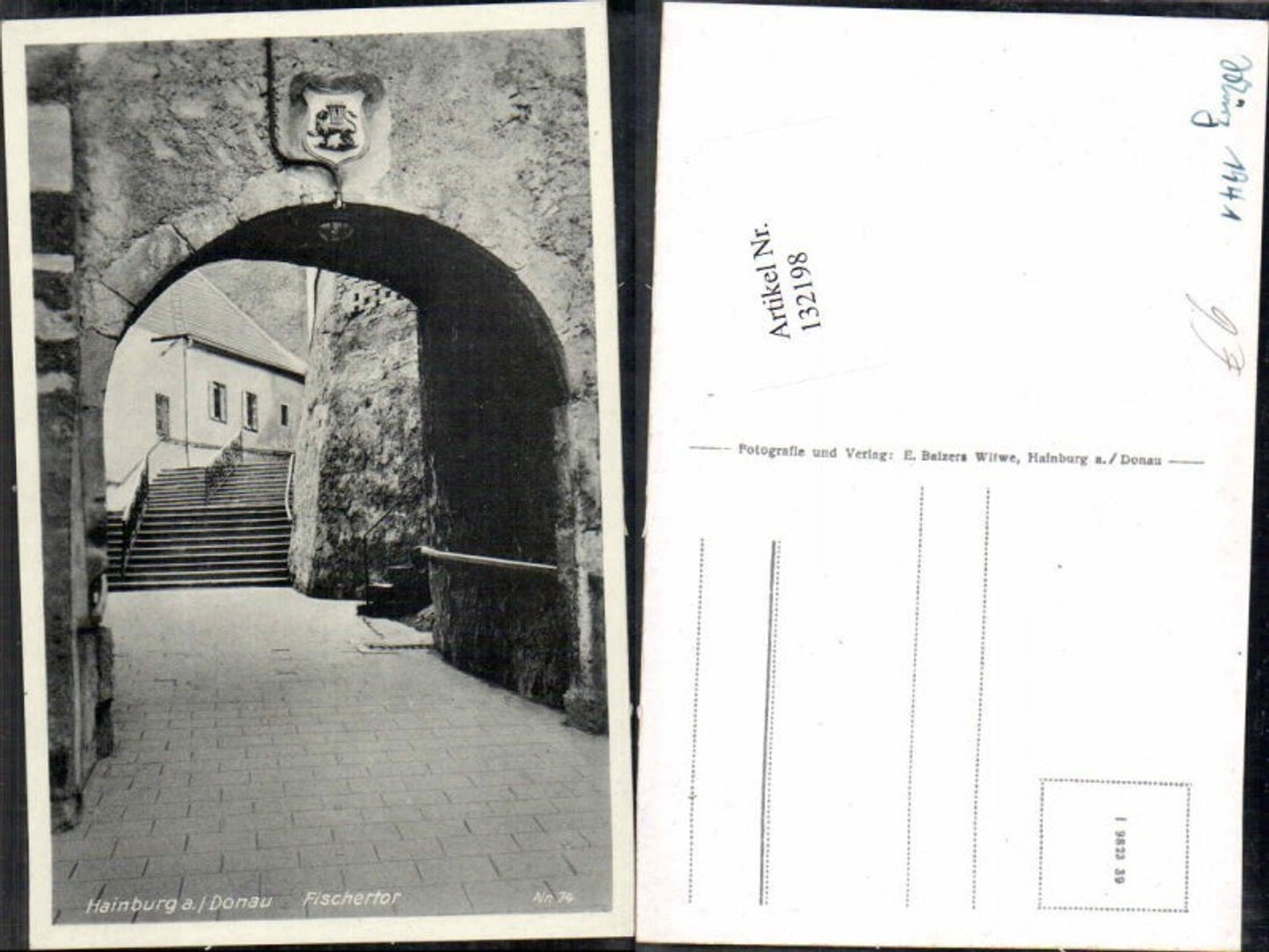 132198,Hainburg a.d. Donau Fischertor