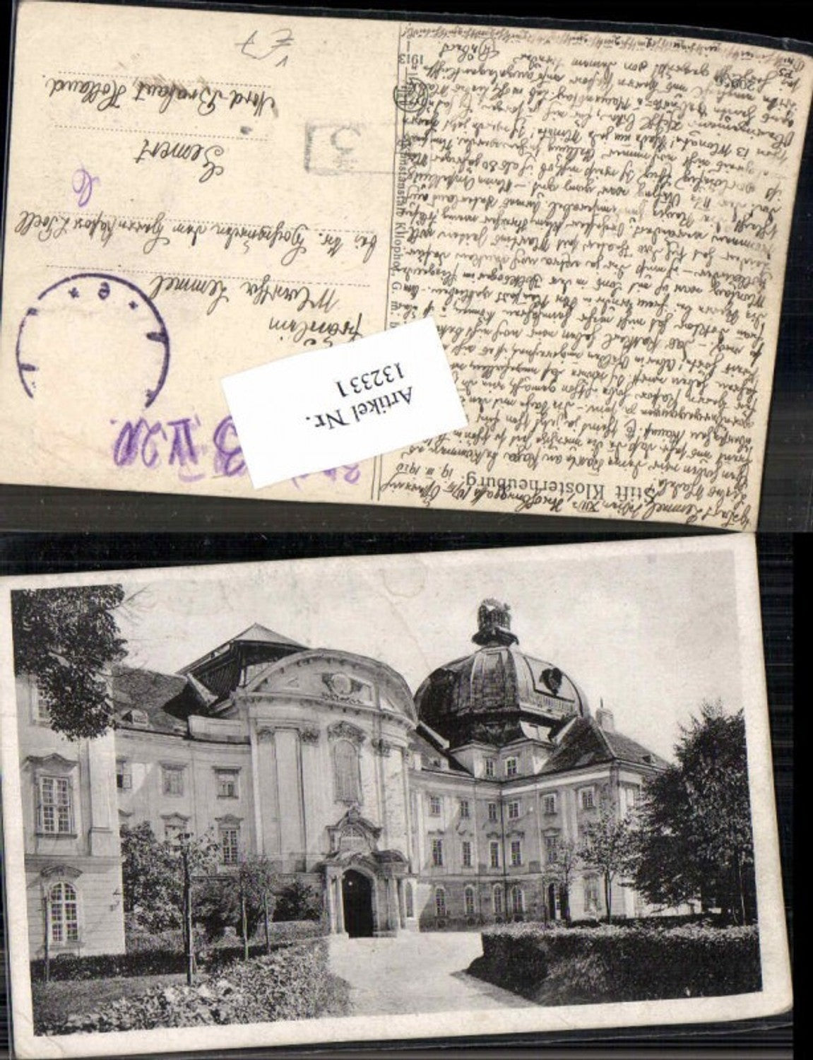 132331,Klosterneuburg 1913 pub Kilophot 20956