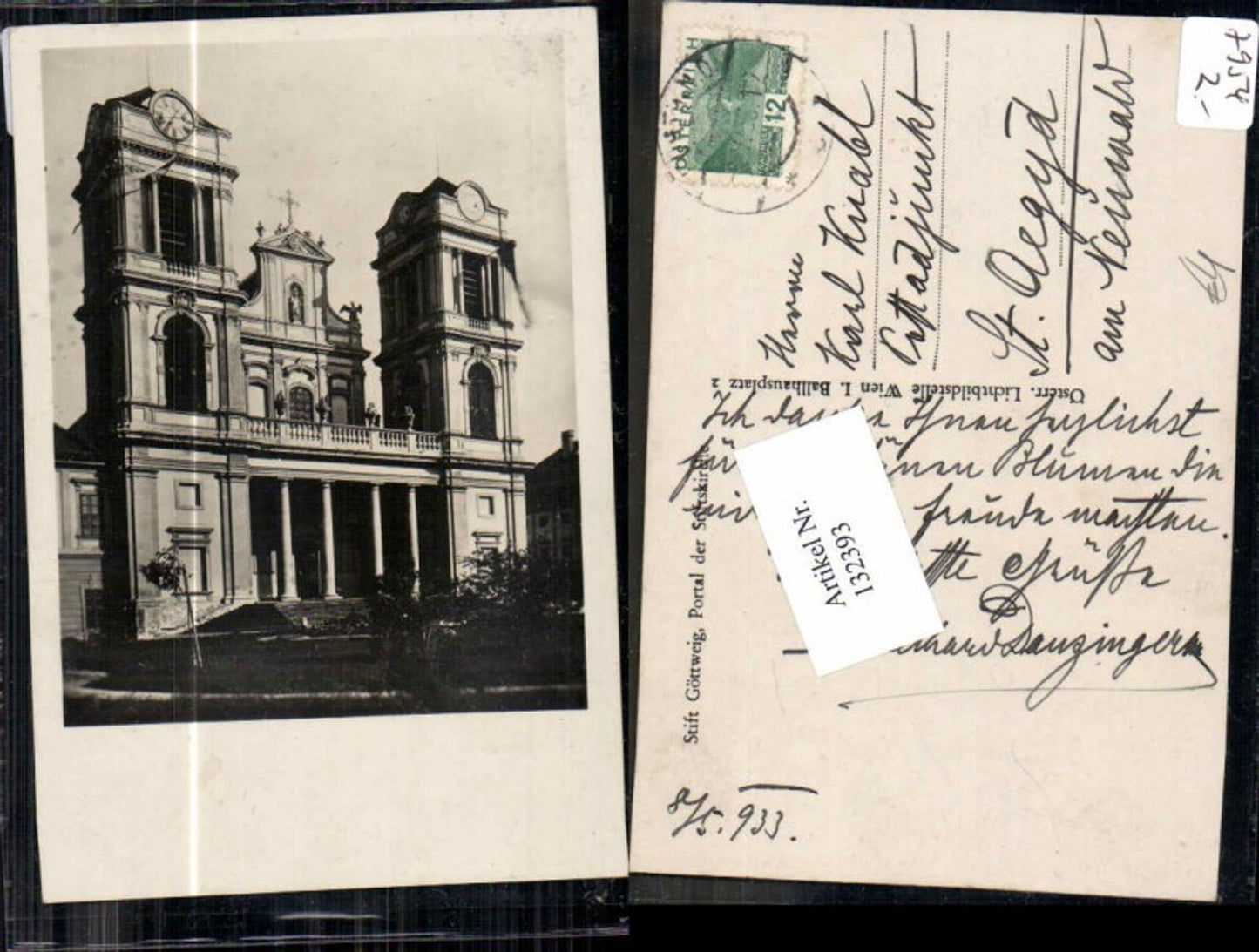 132393,Göttweig bei Furth