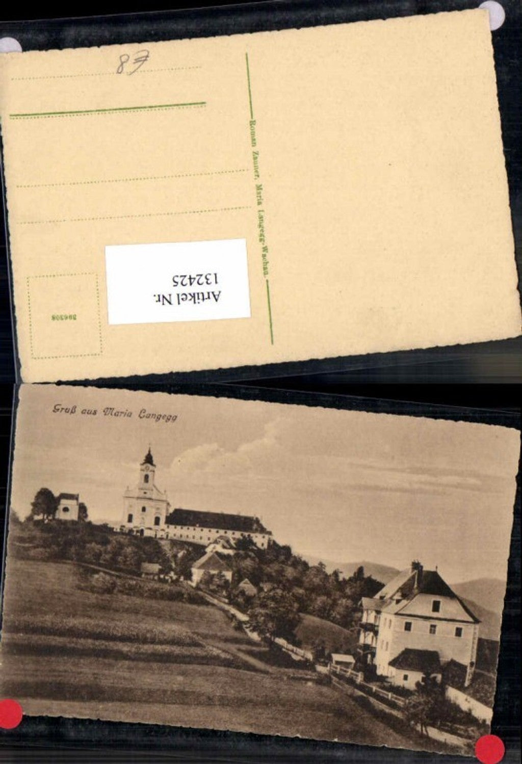 132425,Gruss aus Maria Langegg Wachau Spitz