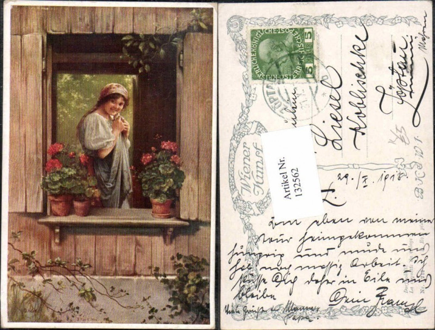 132562,D. Hock Frau Dorfkokette B.K.W.I 1712