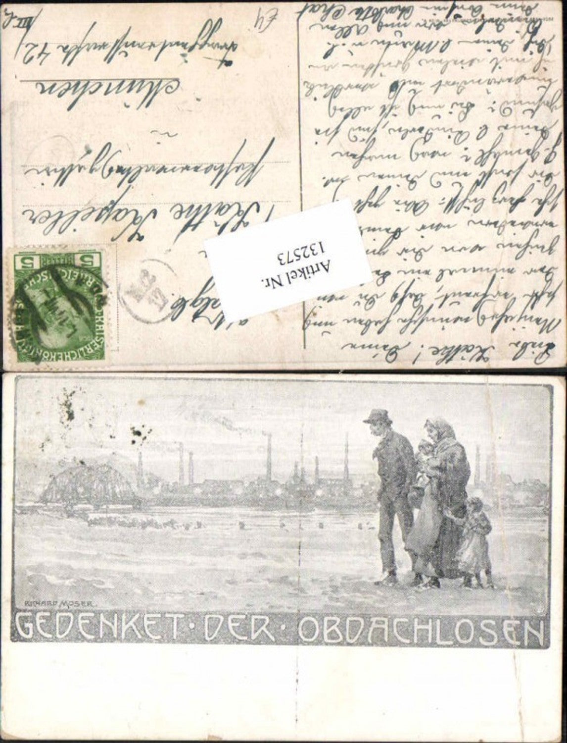 132573,Richard Moser Gedenket den Obdachslosen