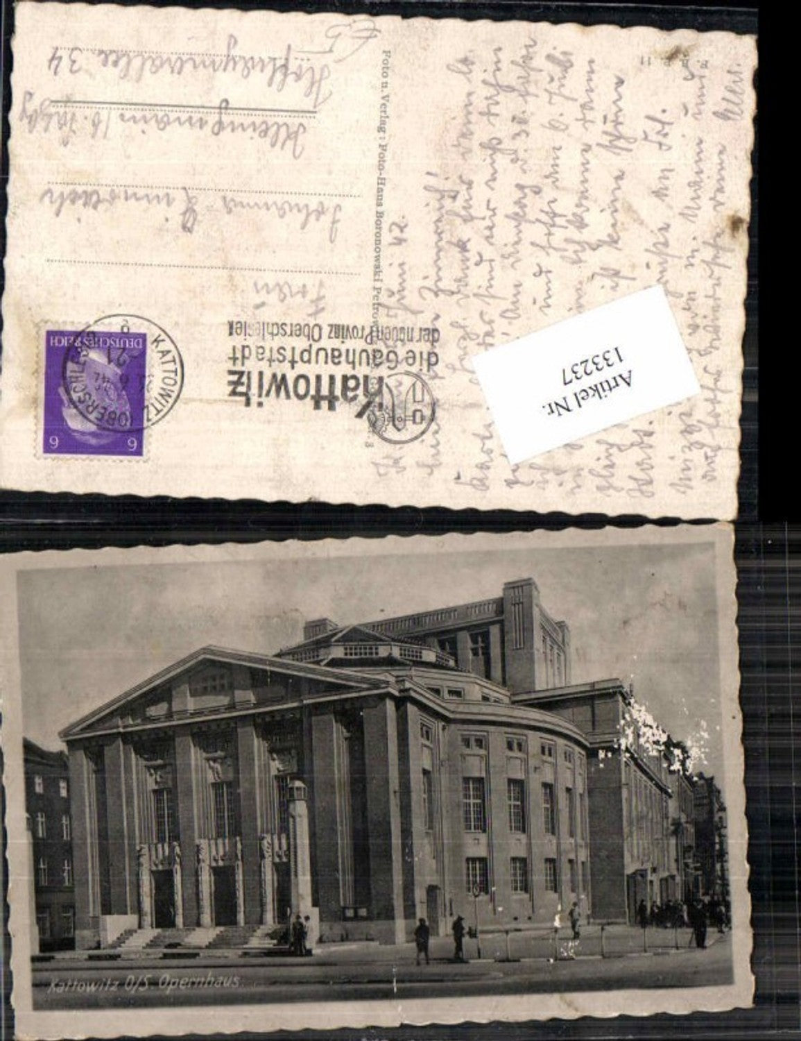 133237,Kattowitz Opernhaus Theater