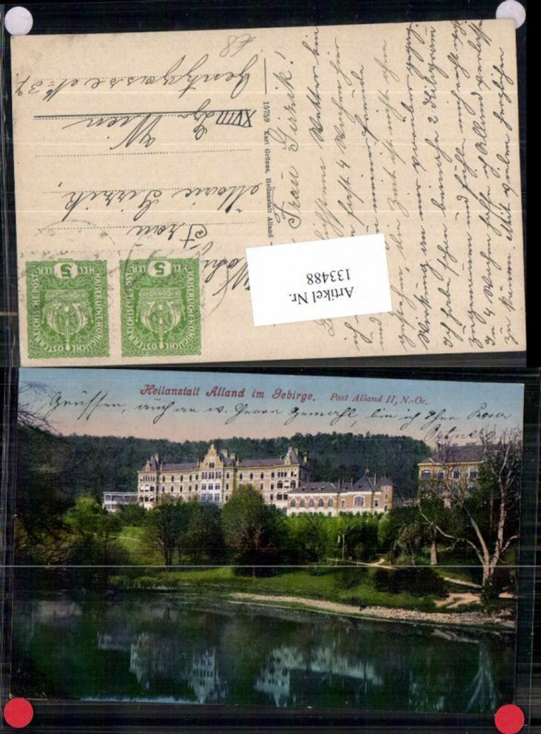 133488,Alland im Wienerwald Partie 1910