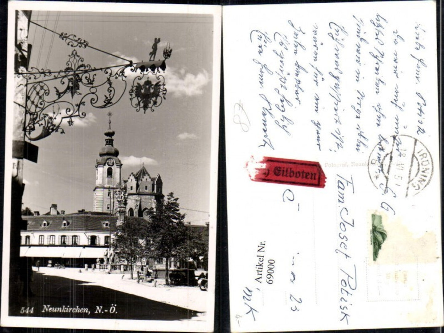 69000,Neunkirchen Kirche Detailansicht