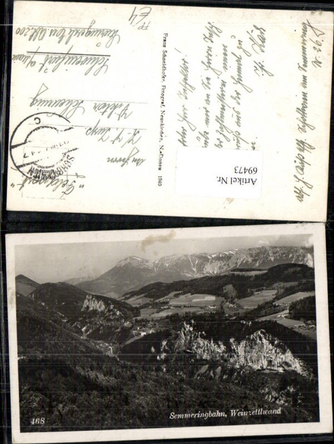 69473,Semmeringbahn Weinzettlwand Semmering