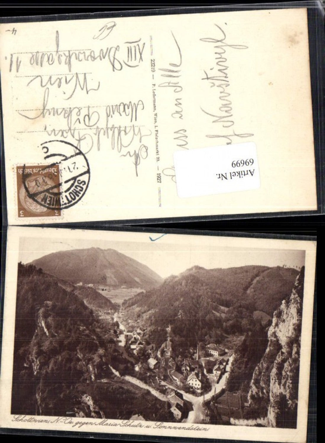 69699,Schottwien gegen Maria Schutz und Sonnwendstein