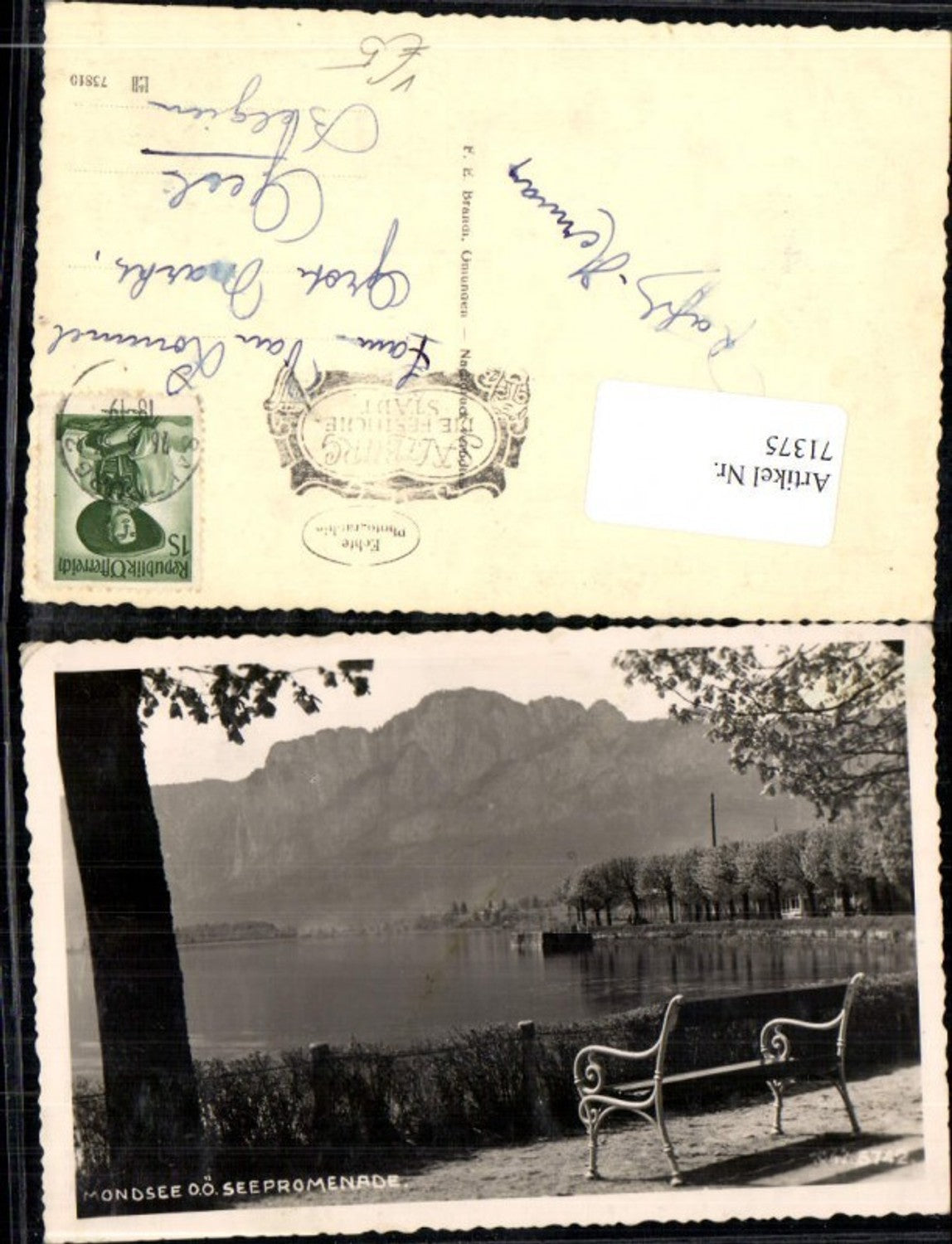 71375,Mondsee im Salzkammergut pub F.E. Brandt