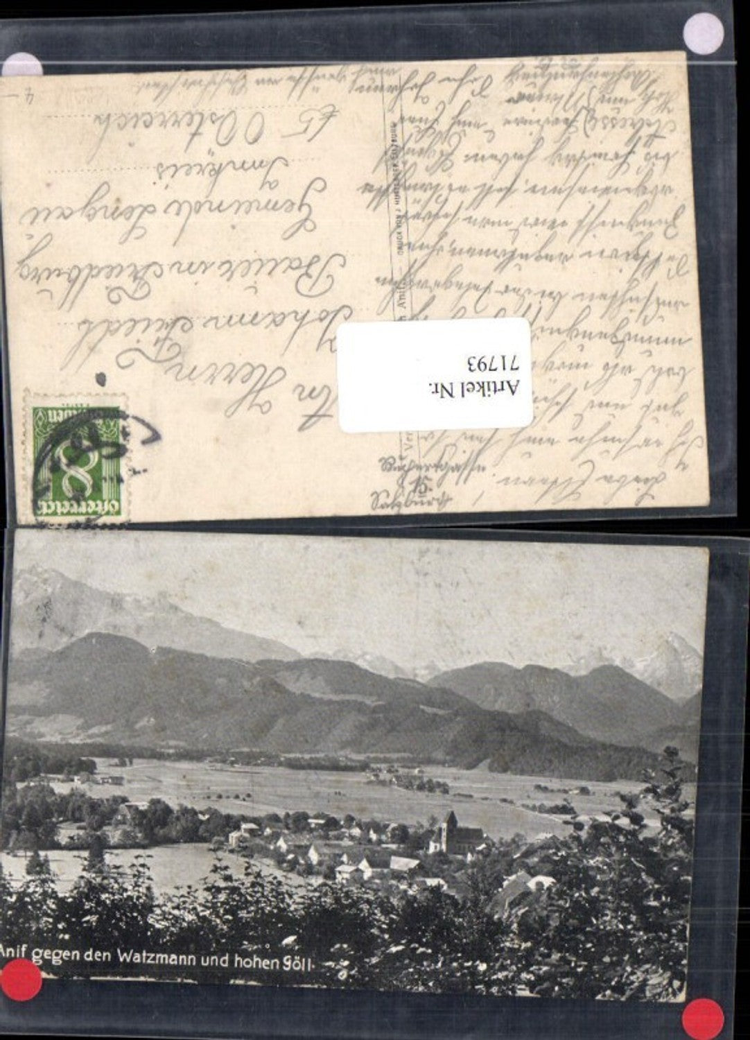71793,Anif gegen Watzmann und hohen Göll