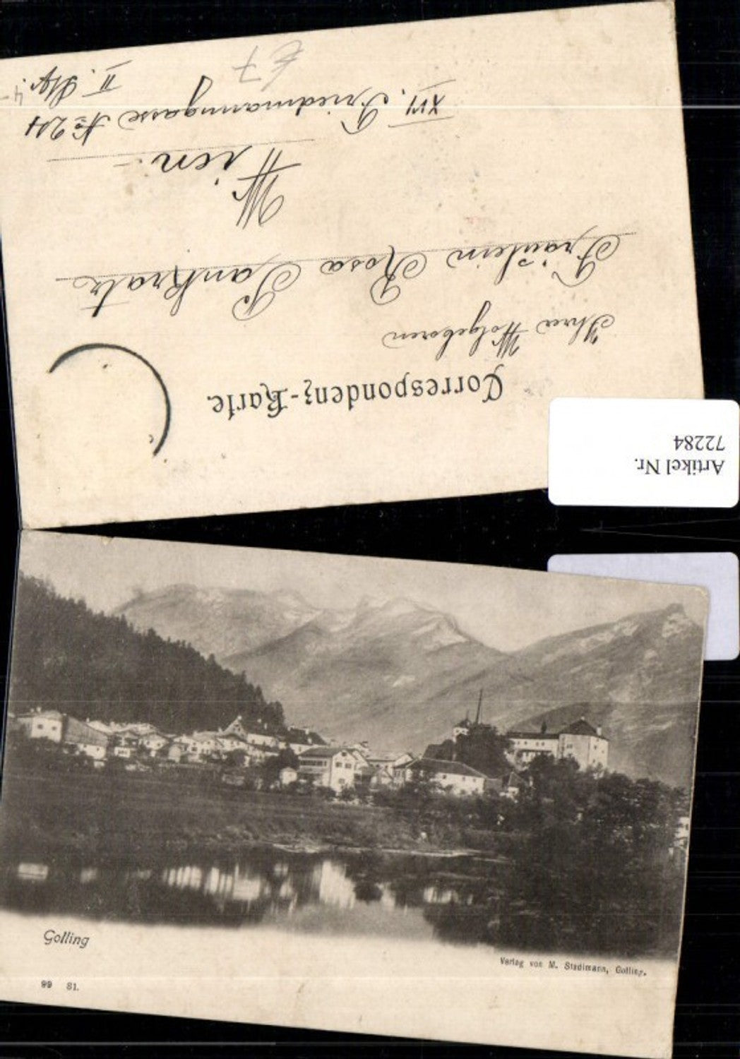 72284,Golling Bach Salzsach Burg